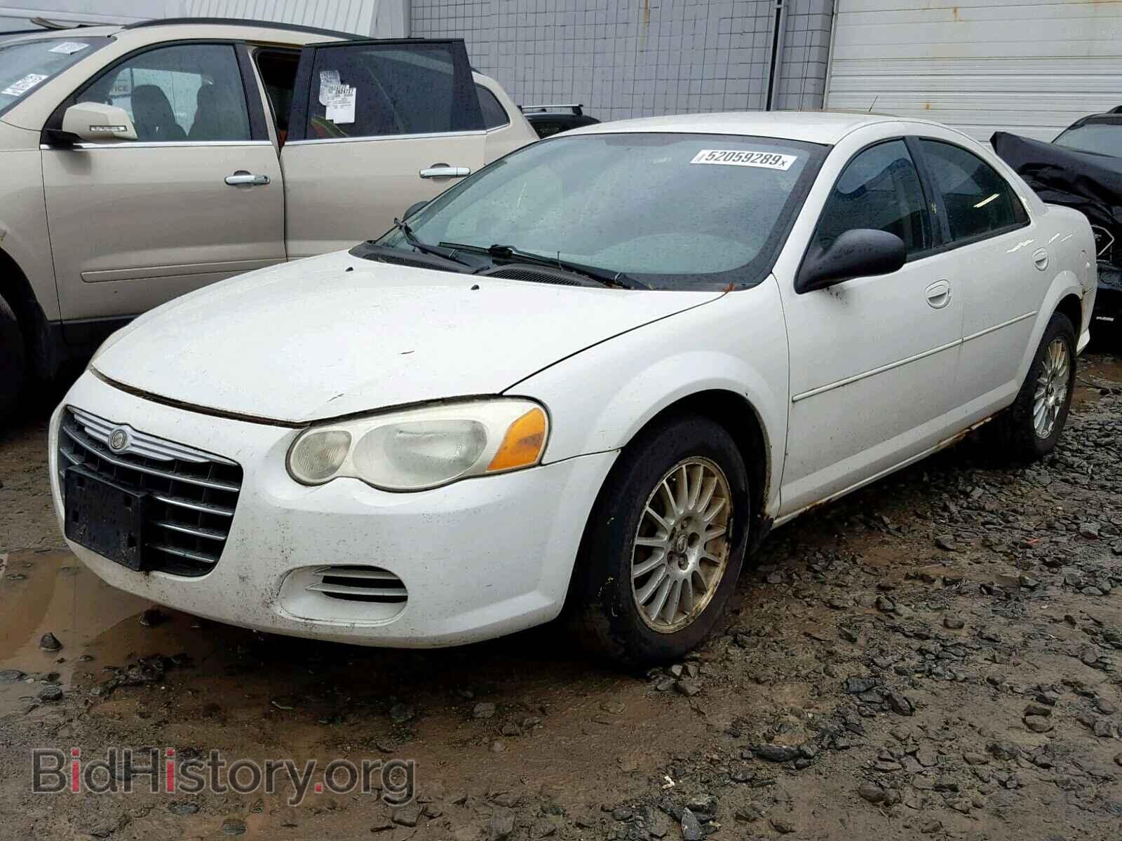 2004 CHRYSLER SEBRING - VIN: 1C3EL46R54N400658 - Фото 2