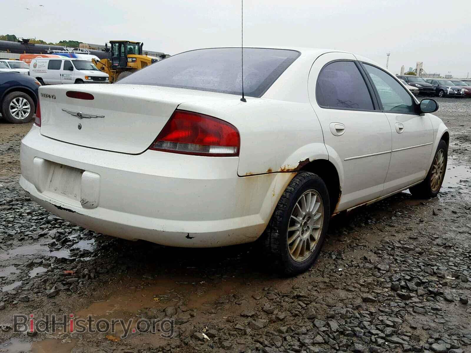 2004 CHRYSLER SEBRING - VIN: 1C3EL46R54N400658 - Фото 4