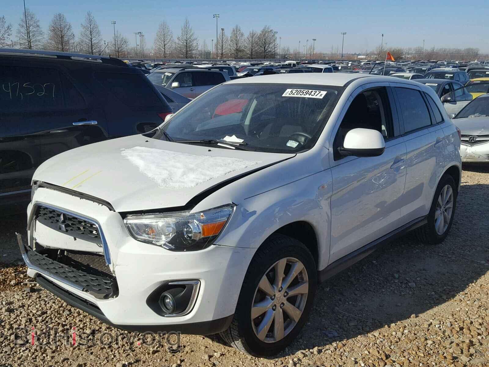 2013 MITSUBISHI OUTLANDER - VIN: 4A4AP3AU0DE013500 - Фото 2