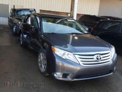 2011 Toyota AVALON Avalon BAS, gray — VIN 4T1BK3DBXBU403510, Copart