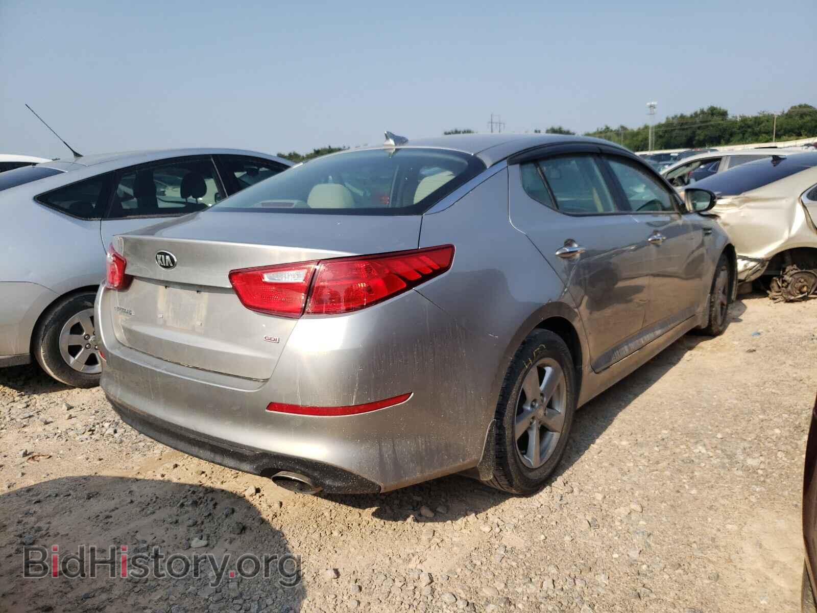 2015 KIA OPTIMA - VIN: 5XXGM4A75FG446691 - Фото 4