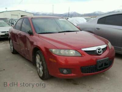 2006 Mazda 6 6 S, red — VIN 1YVHP80D765M54395, Copart
