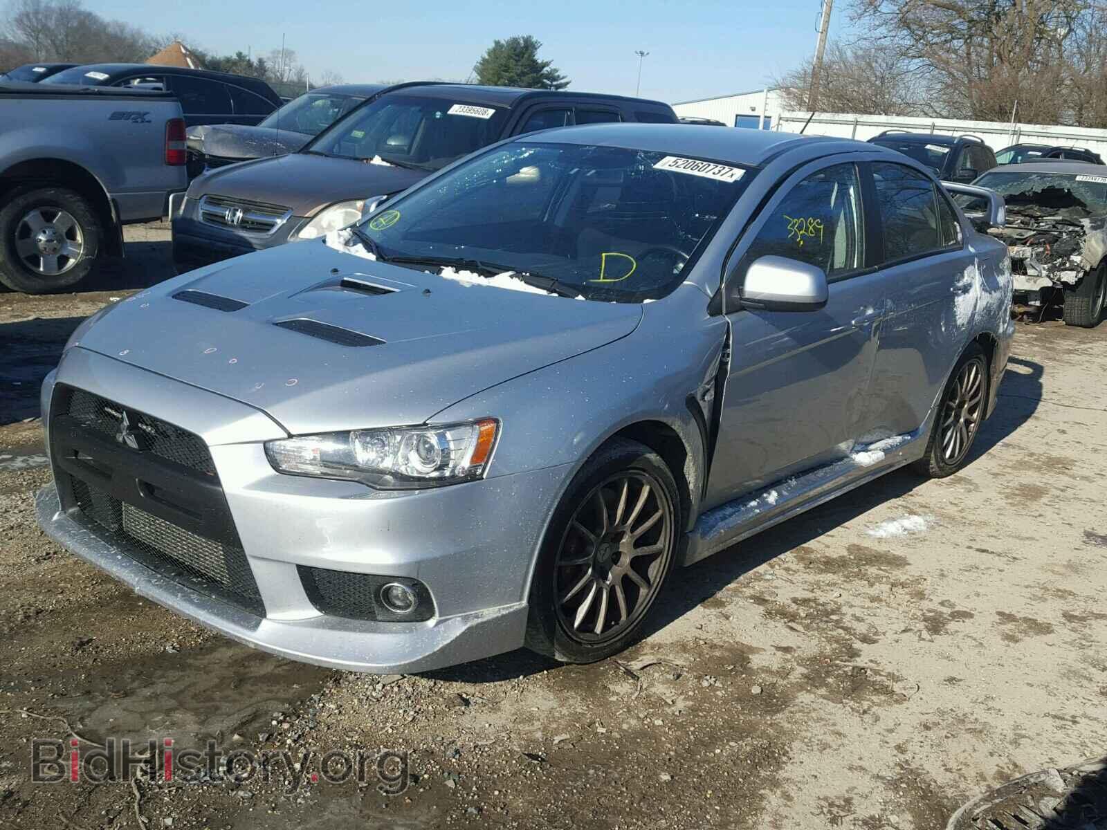 2013 MITSUBISHI EVO - VIN: JA32W8FV4DU005272 - Фото 2