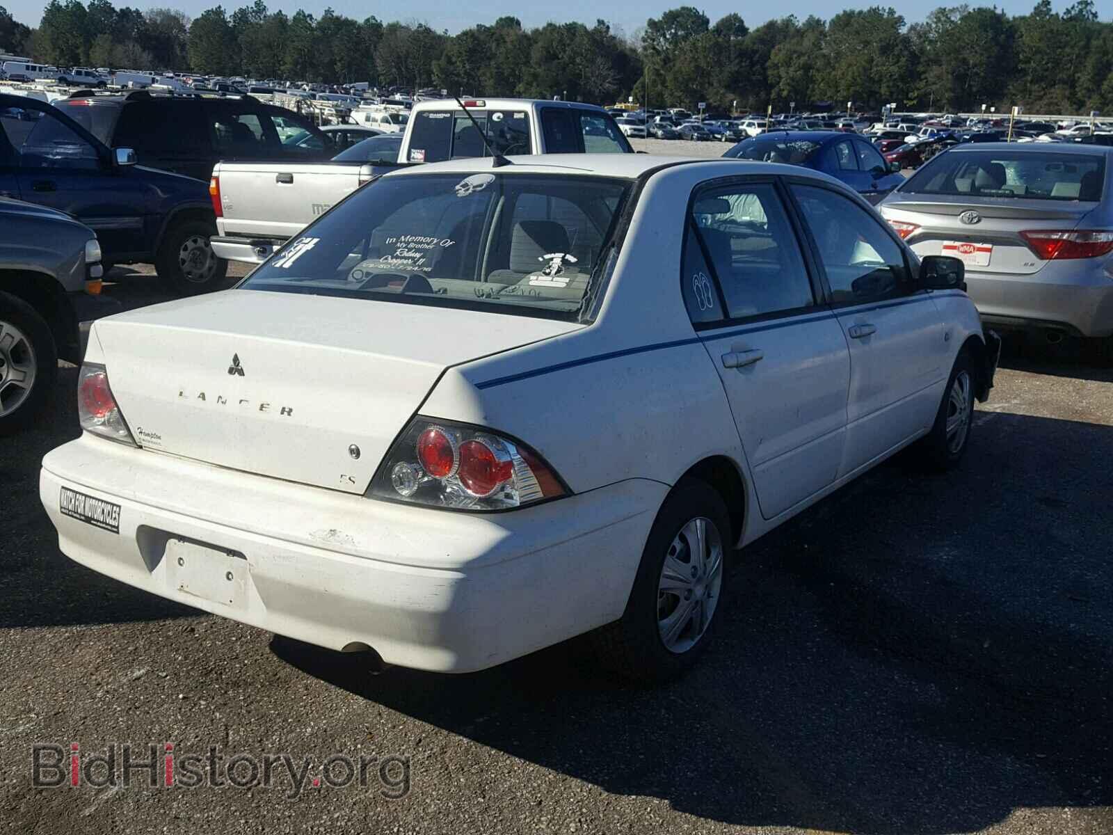 2002 MITSUBISHI LANCER - VIN: JA3AJ26E12U022891 - Фото 4