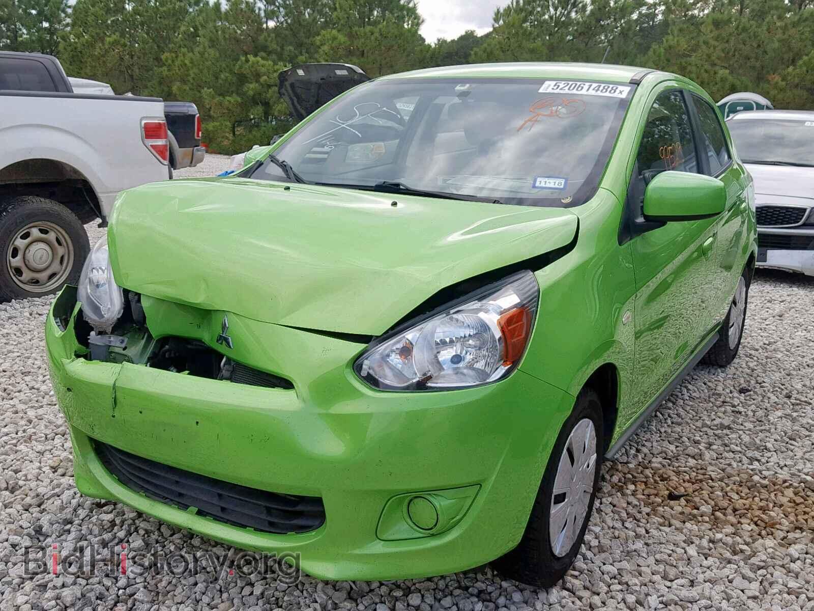 2015 MITSUBISHI MIRAGE - VIN: ML32A3HJ4FH008216 - Фото 2