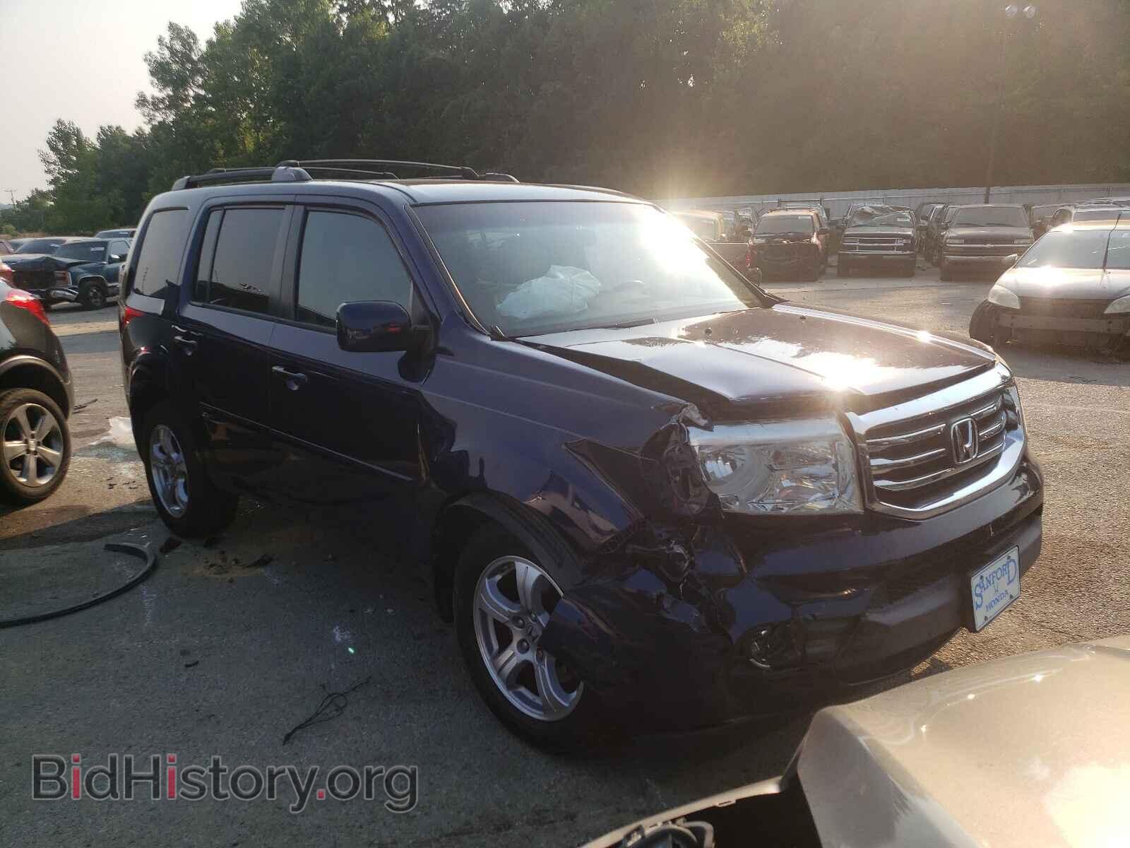 Фотография 5FNYF4H53EB016128 - HONDA PILOT 2014