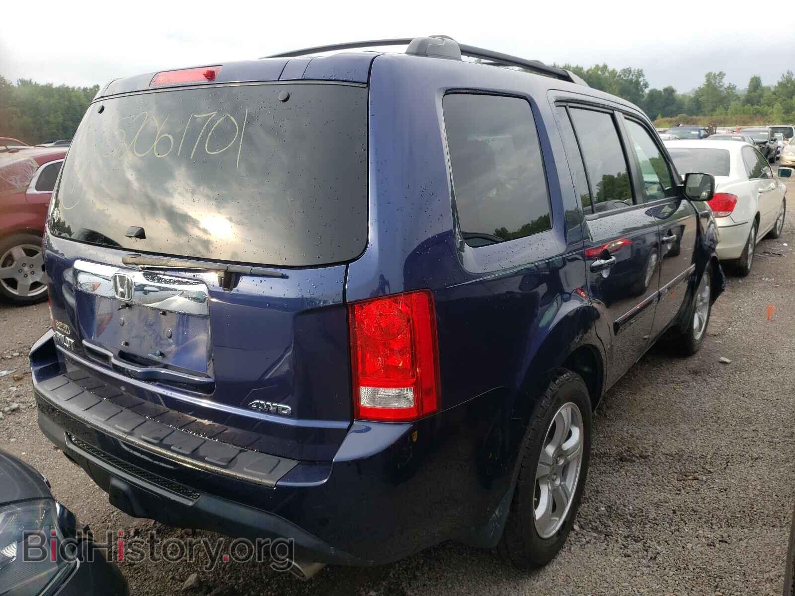 2014 HONDA PILOT - VIN: 5FNYF4H53EB016128 - Фото 4
