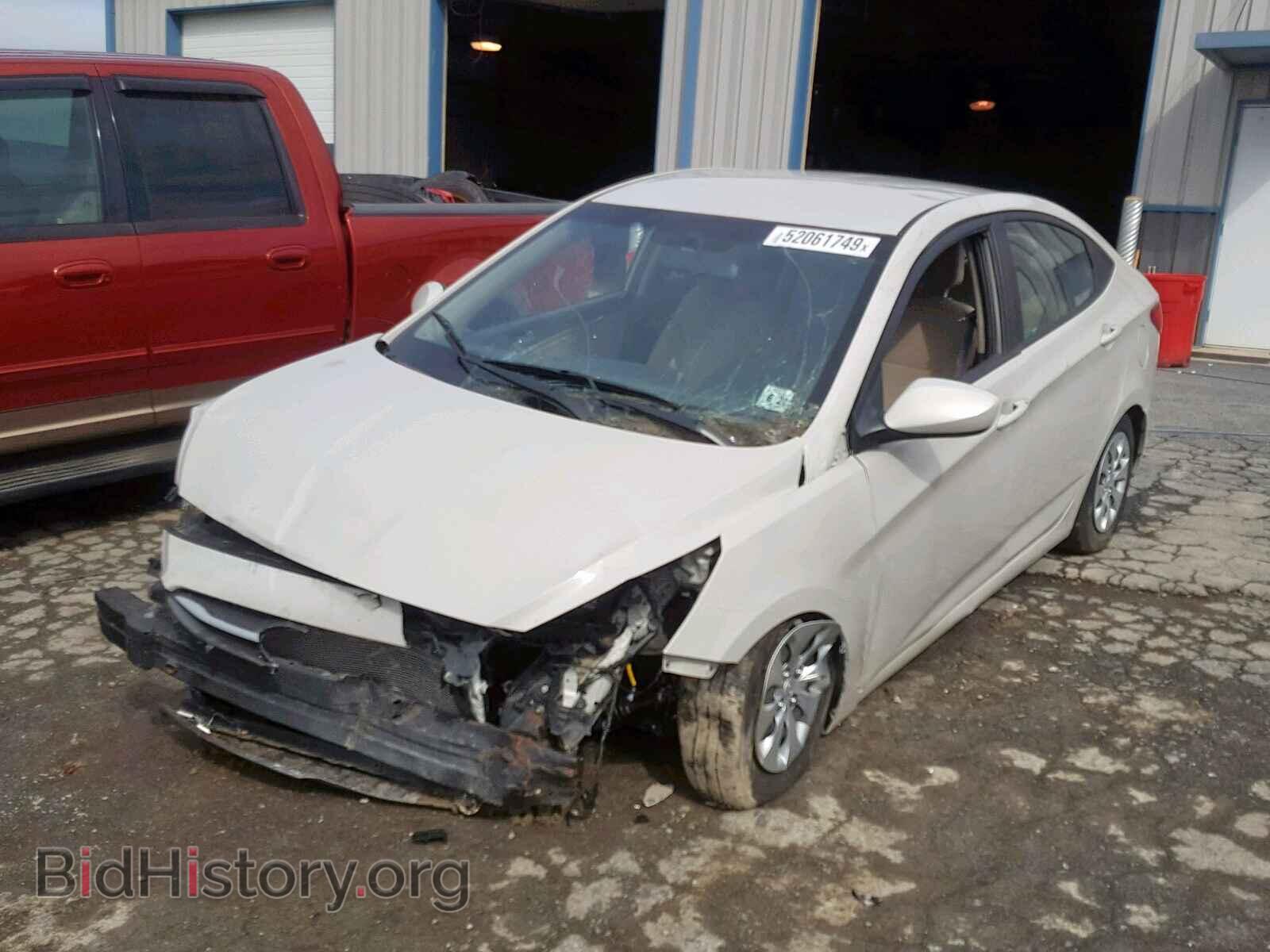 2016 HYUNDAI ACCENT - VIN: KMHCT4AE1GU122788 - Фото 2