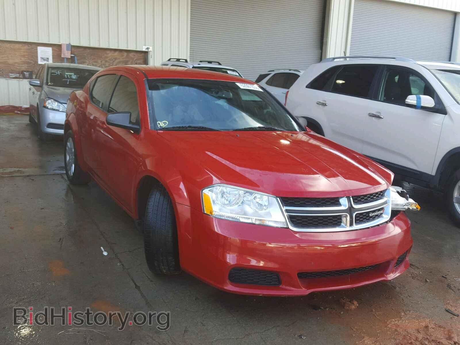 Photo 1C3CDZAB1DN554019 - DODGE AVENGER 2013
