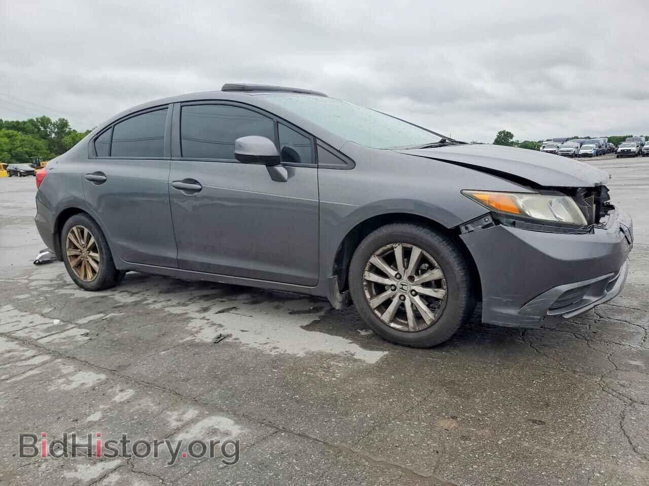 2012 HONDA CIVIC - VIN: 2HGFB2F90CH524577 - Фото 4