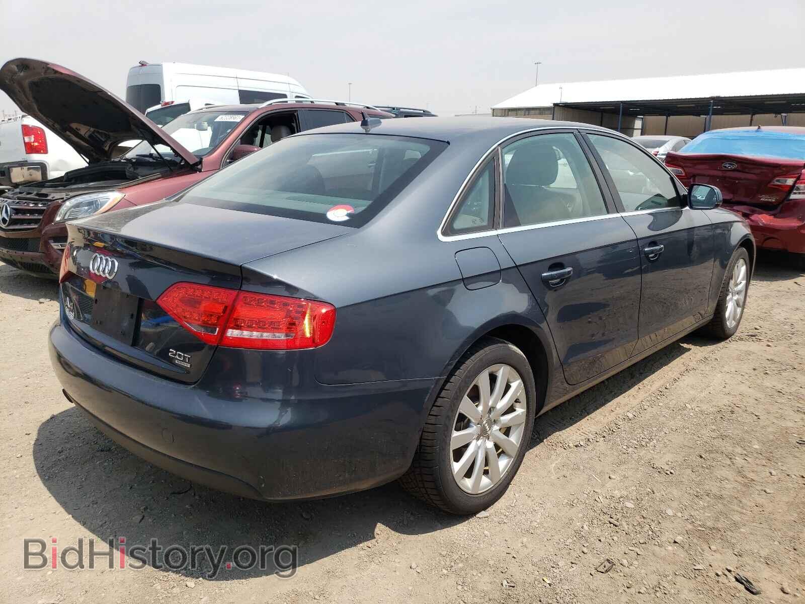 2011 AUDI A4 - VIN: WAUHFAFL1BA083490 - Фото 4