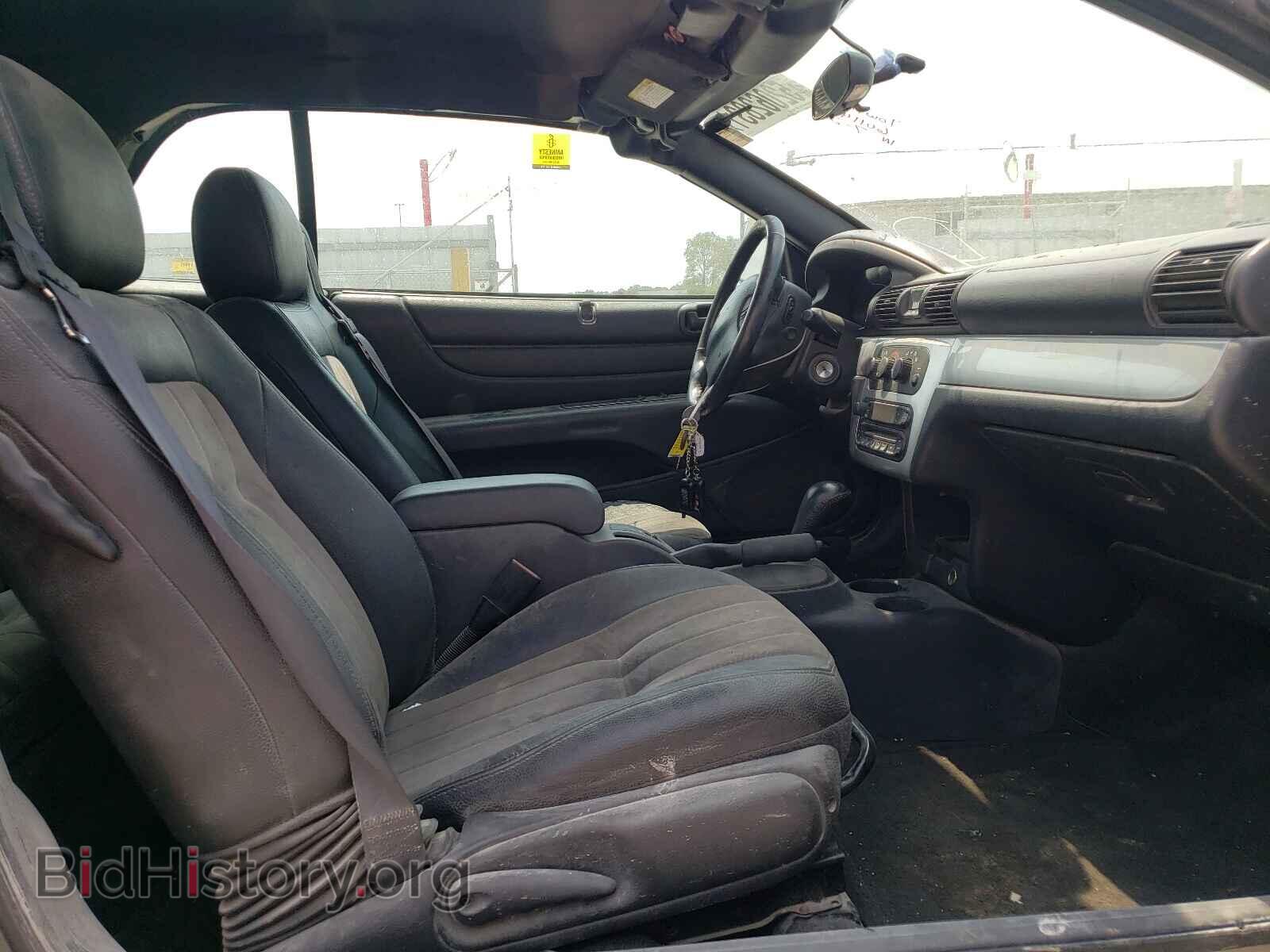 2006 CHRYSLER SEBRING - VIN: 1C3EL55R96N187708 - Фото 5