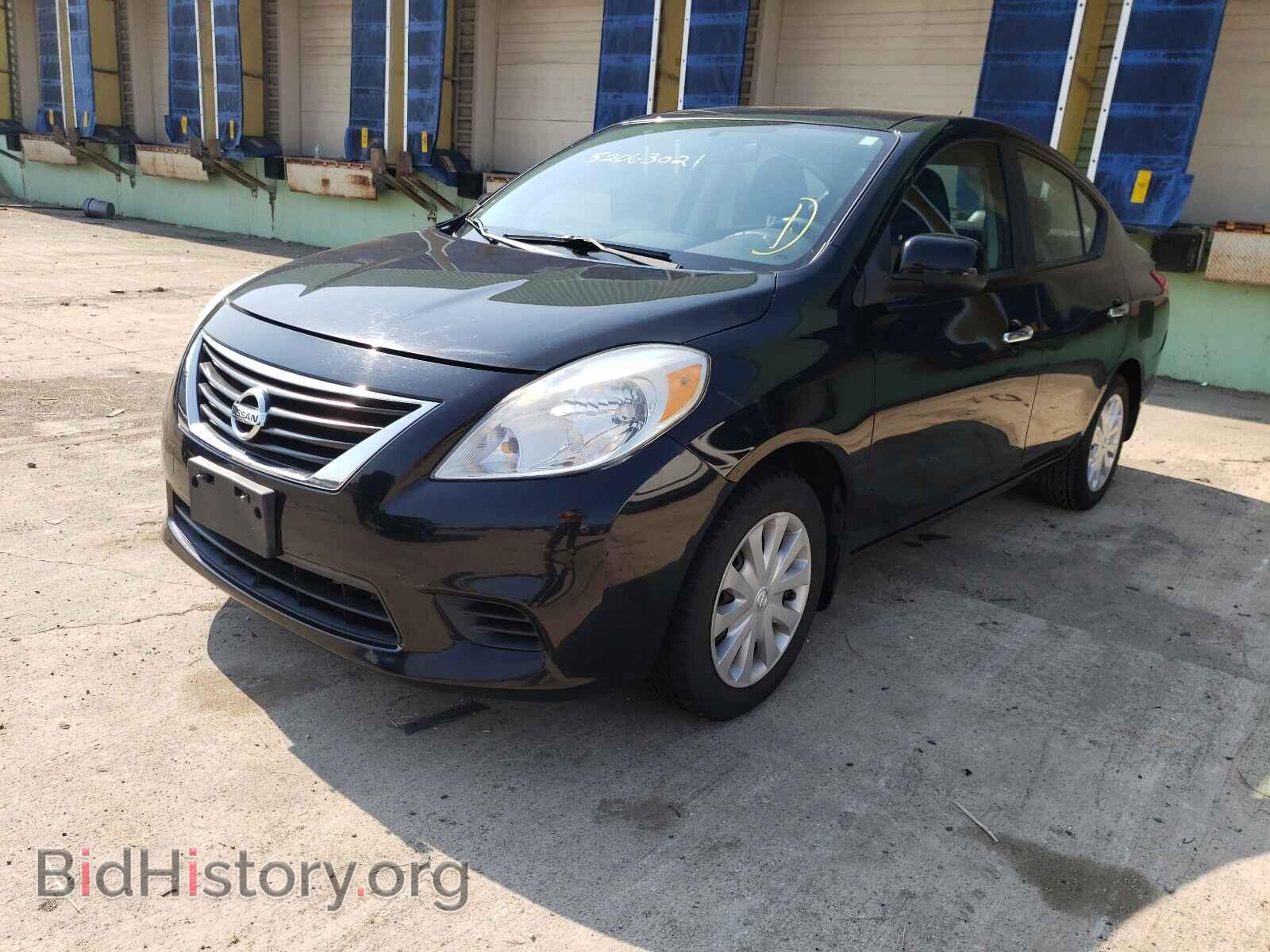 2012 NISSAN VERSA - VIN: 3N1CN7AP1CL848031 - Фото 2