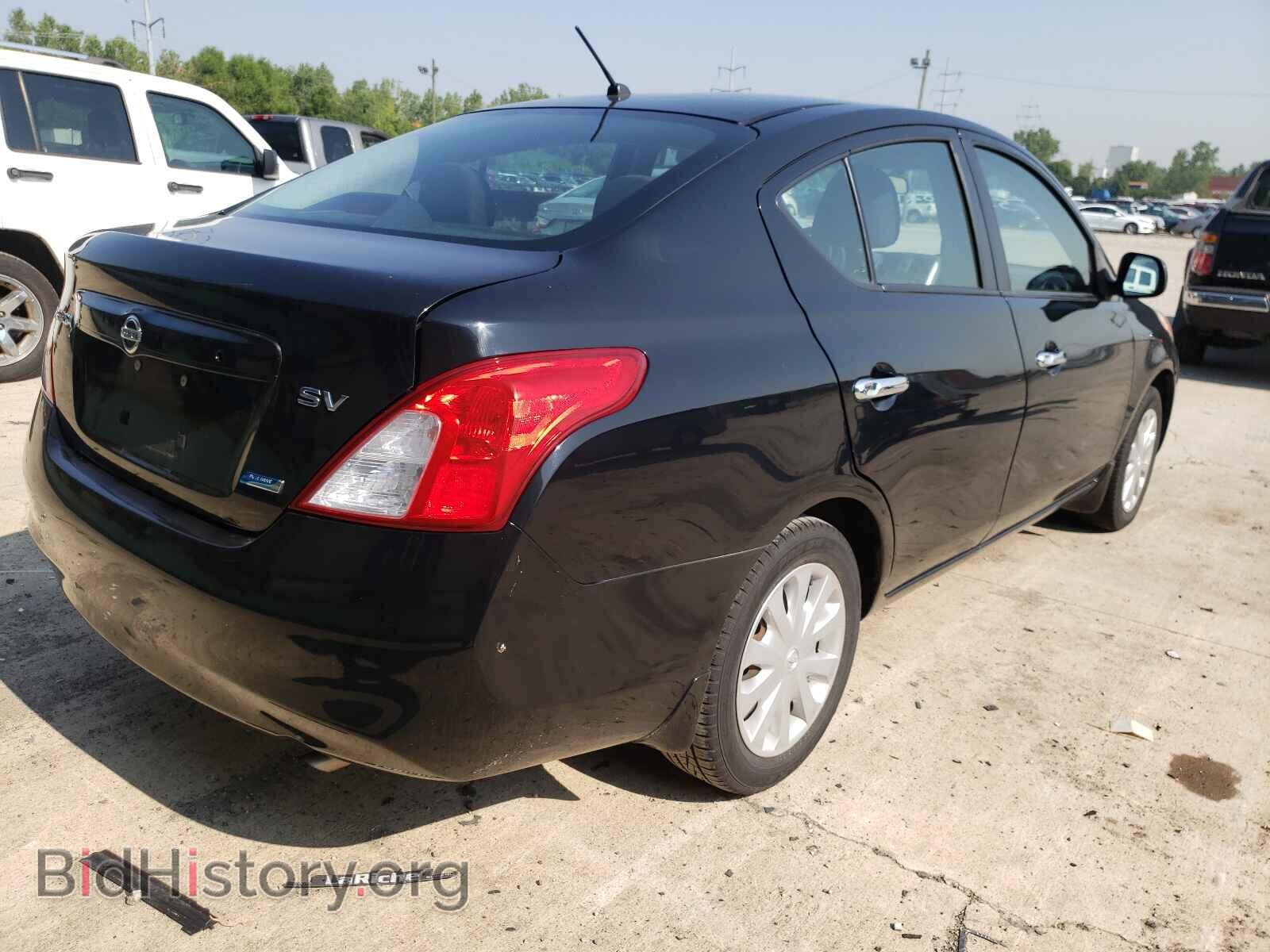 2012 NISSAN VERSA - VIN: 3N1CN7AP1CL848031 - Фото 4
