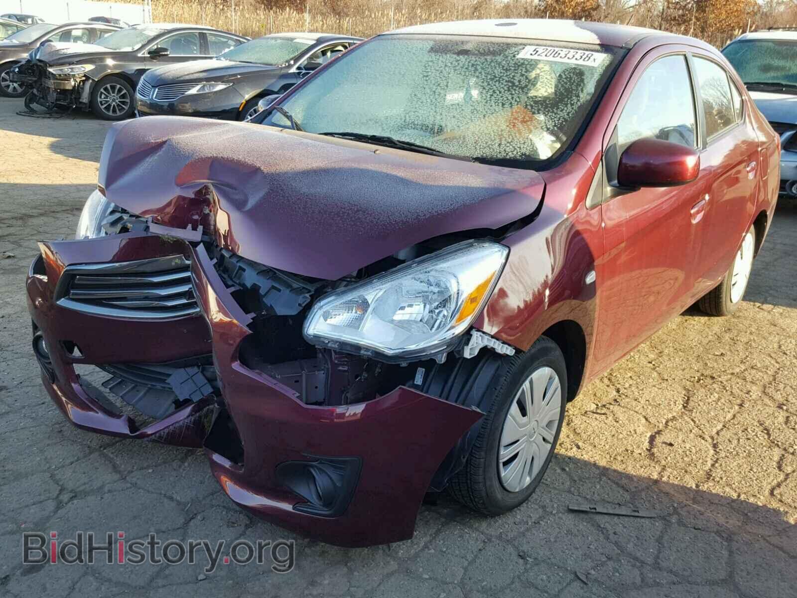 2017 MITSUBISHI MIRAGE - VIN: ML32F3FJ6HHF11014 - Фото 2