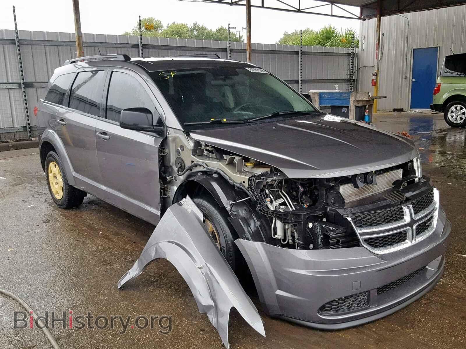 Photo 3C4PDCAB0CT218516 - DODGE JOURNEY SE 2012
