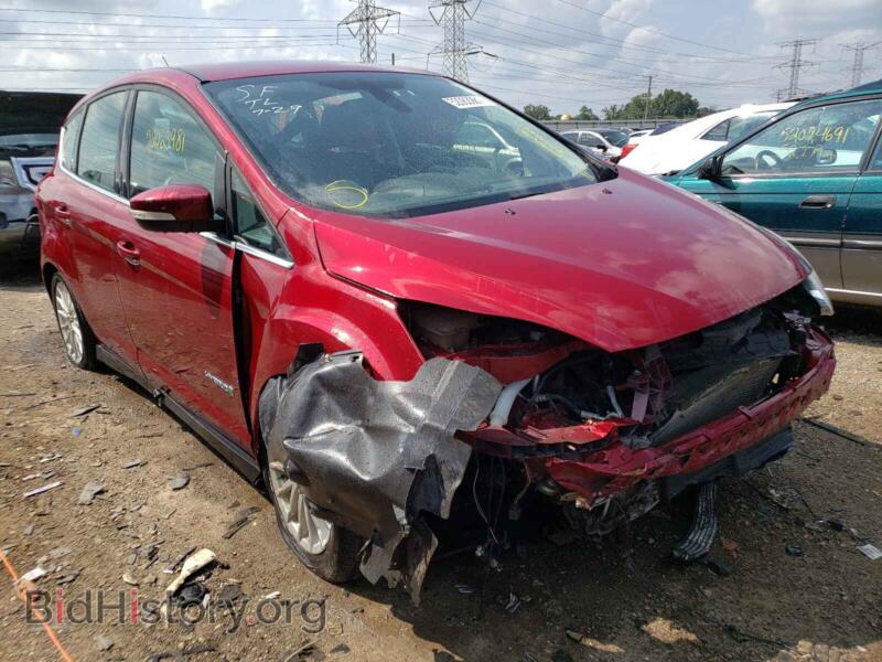 2014 Ford CMAX C-Max SEL (VIN 1FADP5BU1EL506300) — photo 1 of 10, Copart, damage: front end