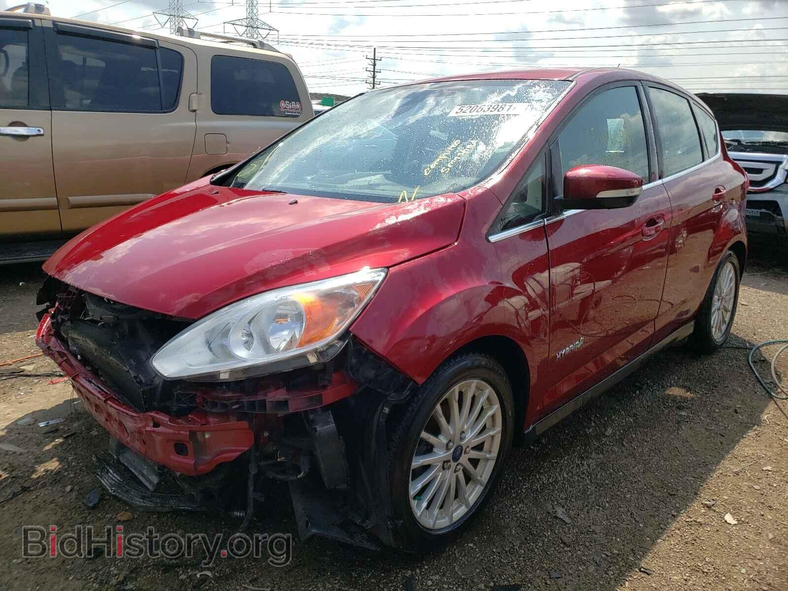 2014 FORD CMAX - VIN: 1FADP5BU1EL506300 - Фото 2