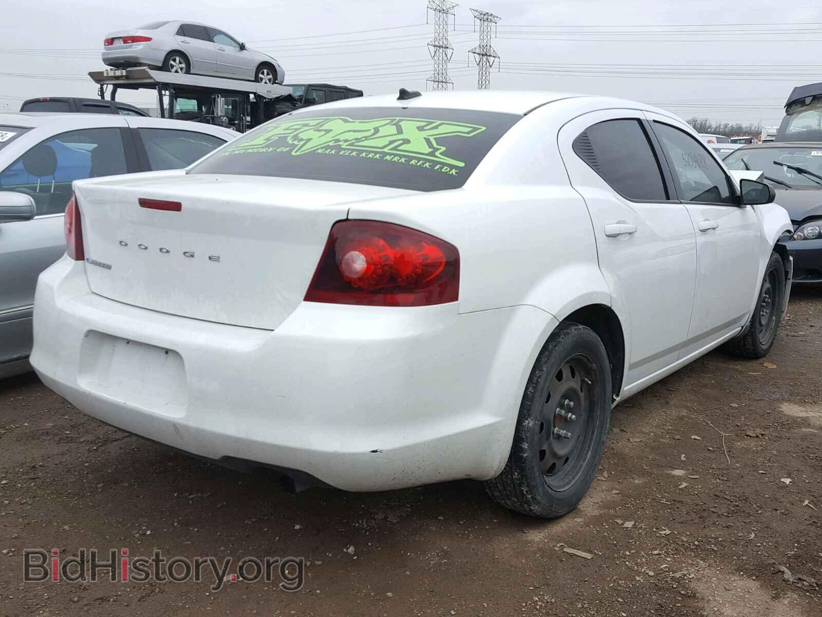 2014 DODGE AVENGER - VIN: 1C3CDZAB9EN234111 - Фото 4