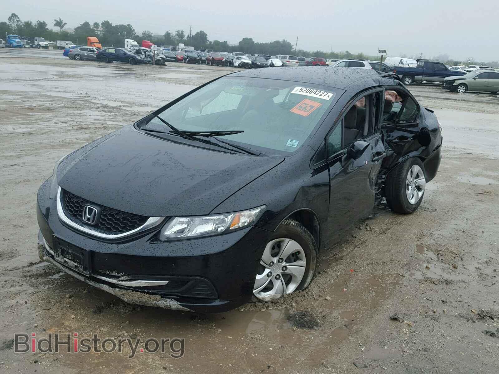 2014 HONDA CIVIC - VIN: 19XFB2F55EE004496 - Photo 2