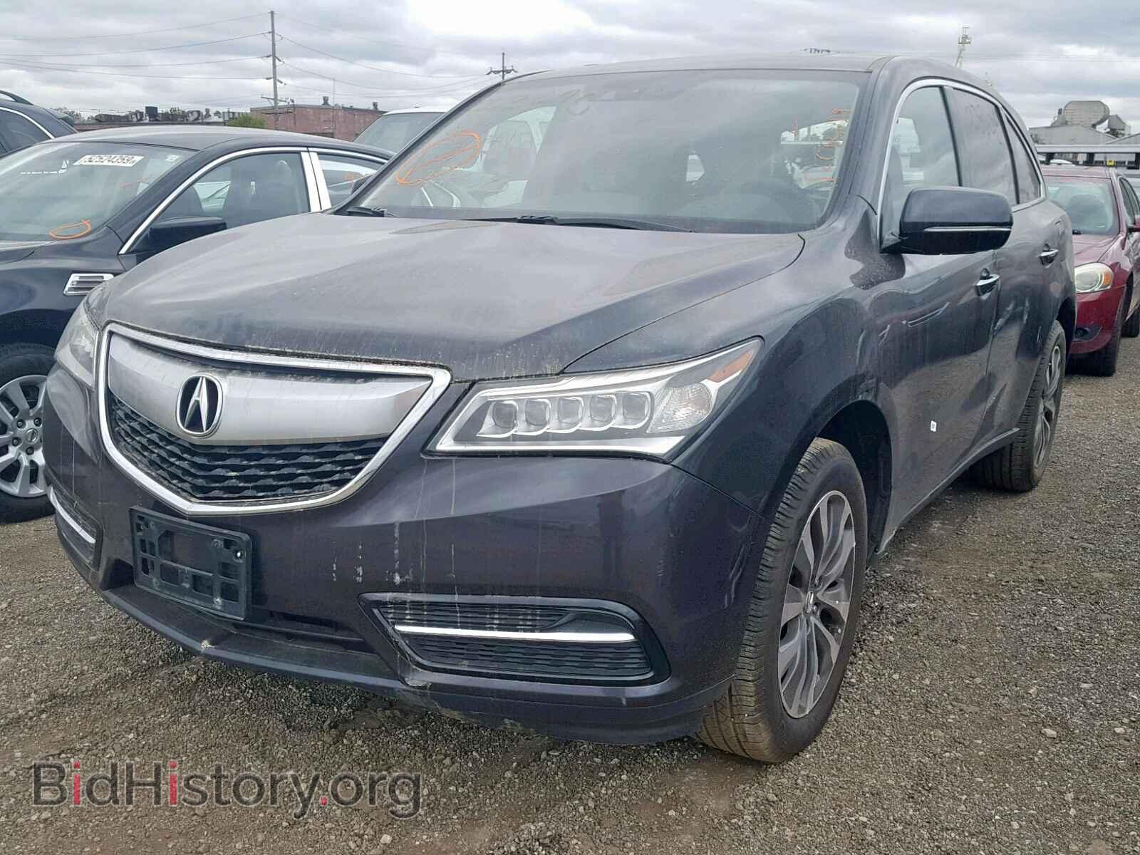 2015 ACURA MDX - VIN: 5FRYD3H69FB008608 - Фото 2