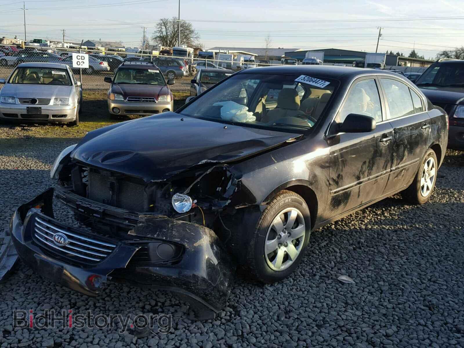 2007 KIA OPTIMA - VIN: KNAGE123775095020 - Фото 2