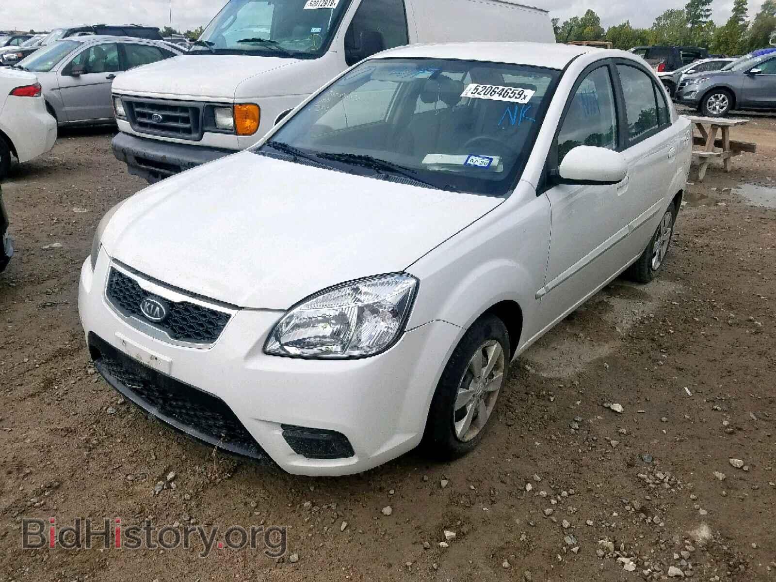 2011 KIA RIO BASE - VIN: KNADH4A39B6855934 - Фото 2