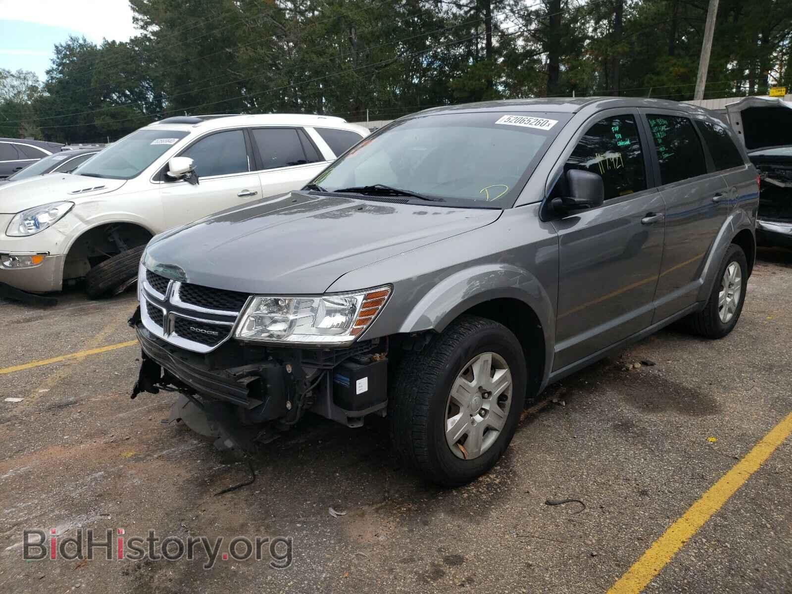 2012 DODGE JOURNEY - VIN: 3C4PDCAB8CT198564 - Фото 2