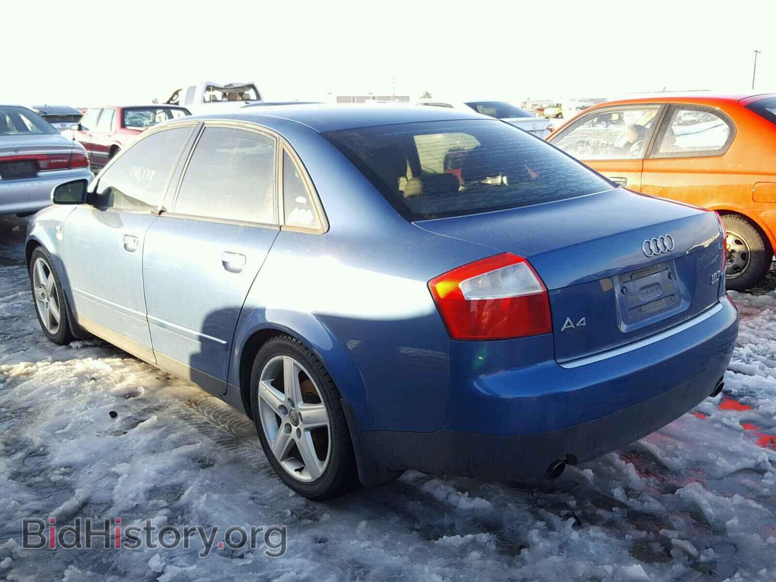 2002 AUDI A4 - VIN: WAULC68E52A039426 - Фото 3