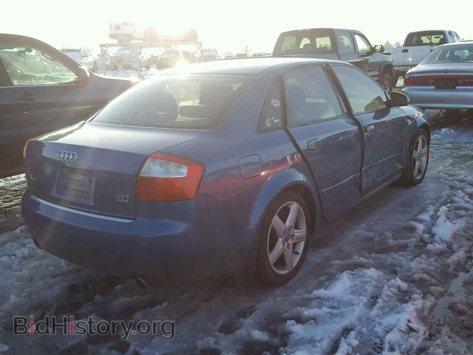 2002 AUDI A4 - VIN: WAULC68E52A039426 - Фото 4