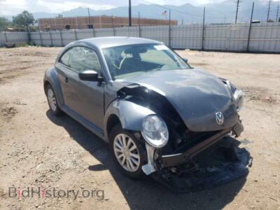 2012 Volkswagen BEETLE, серый — VIN 3VWFP7AT2CM616143, Copart