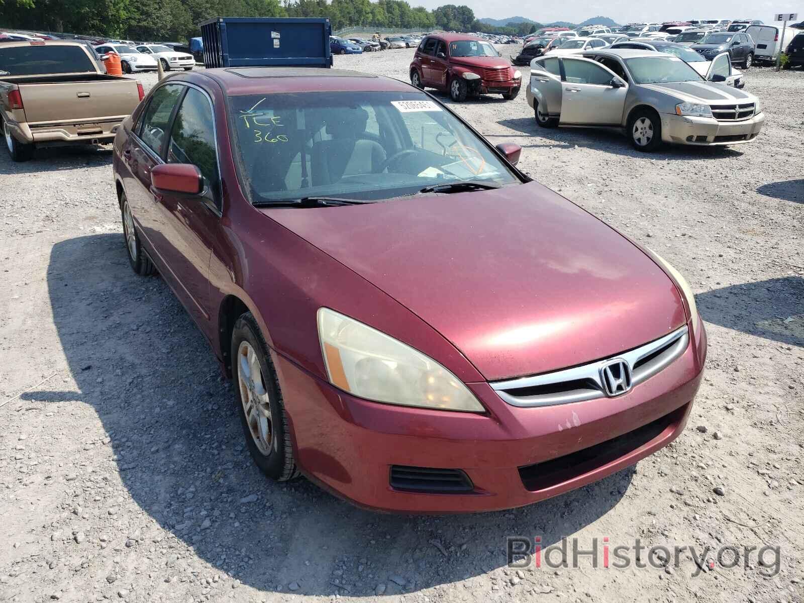 Photo 1HGCM56316A022206 - HONDA ACCORD 2006