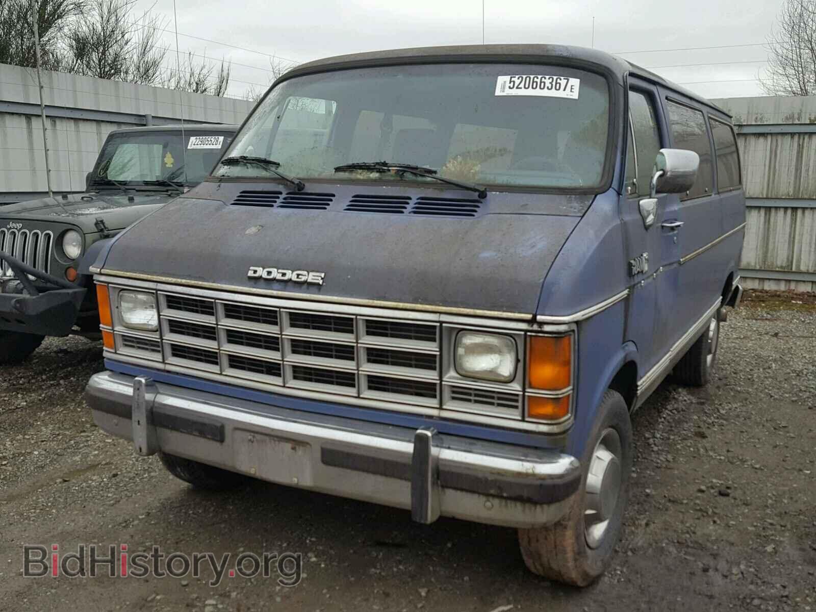 1988 DODGE RAM VAN - VIN: 2B4KB31W7JK126490 - Фото 2