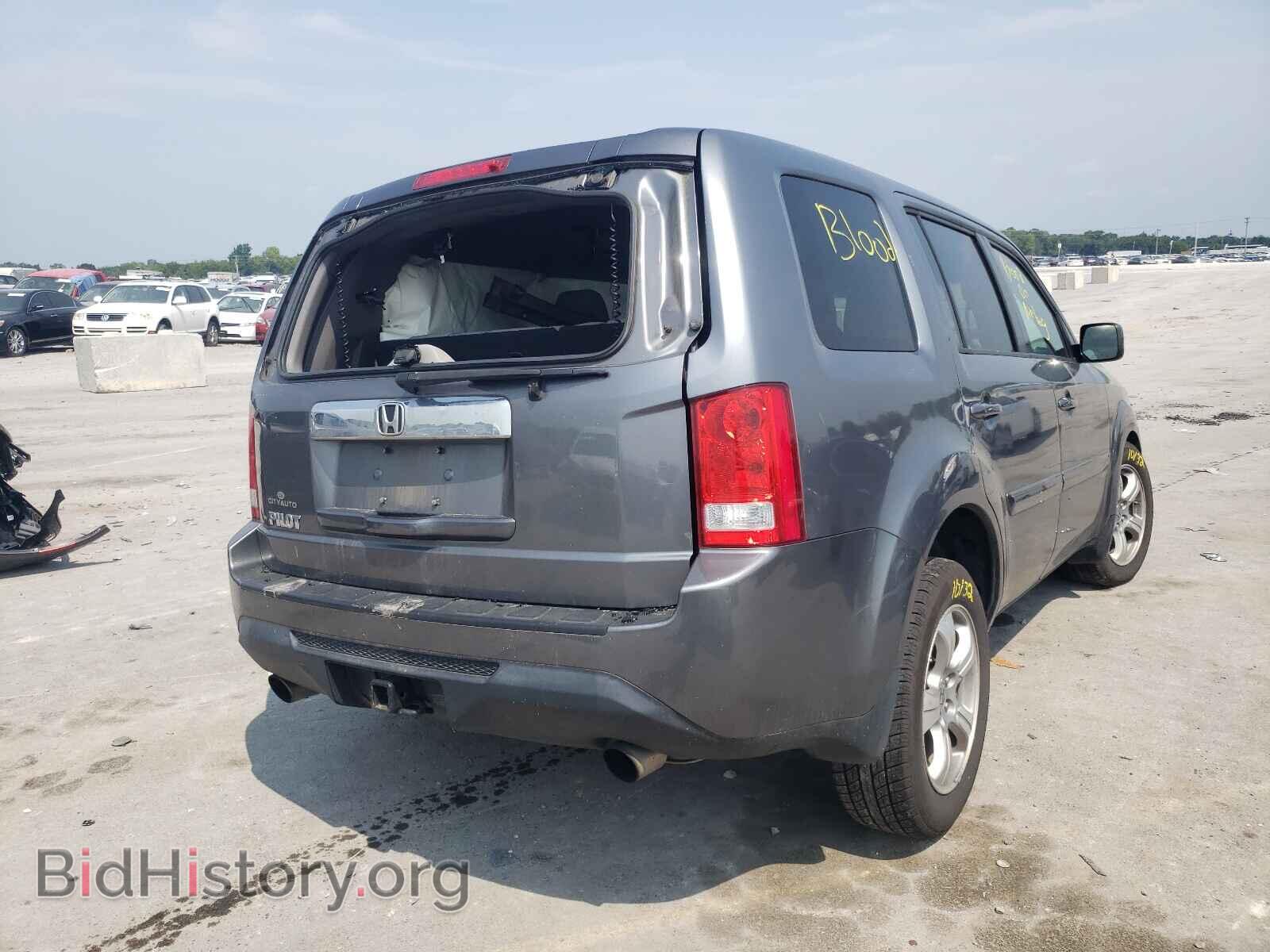 2012 HONDA PILOT - VIN: 5FNYF3H42CB001814 - Фото 4