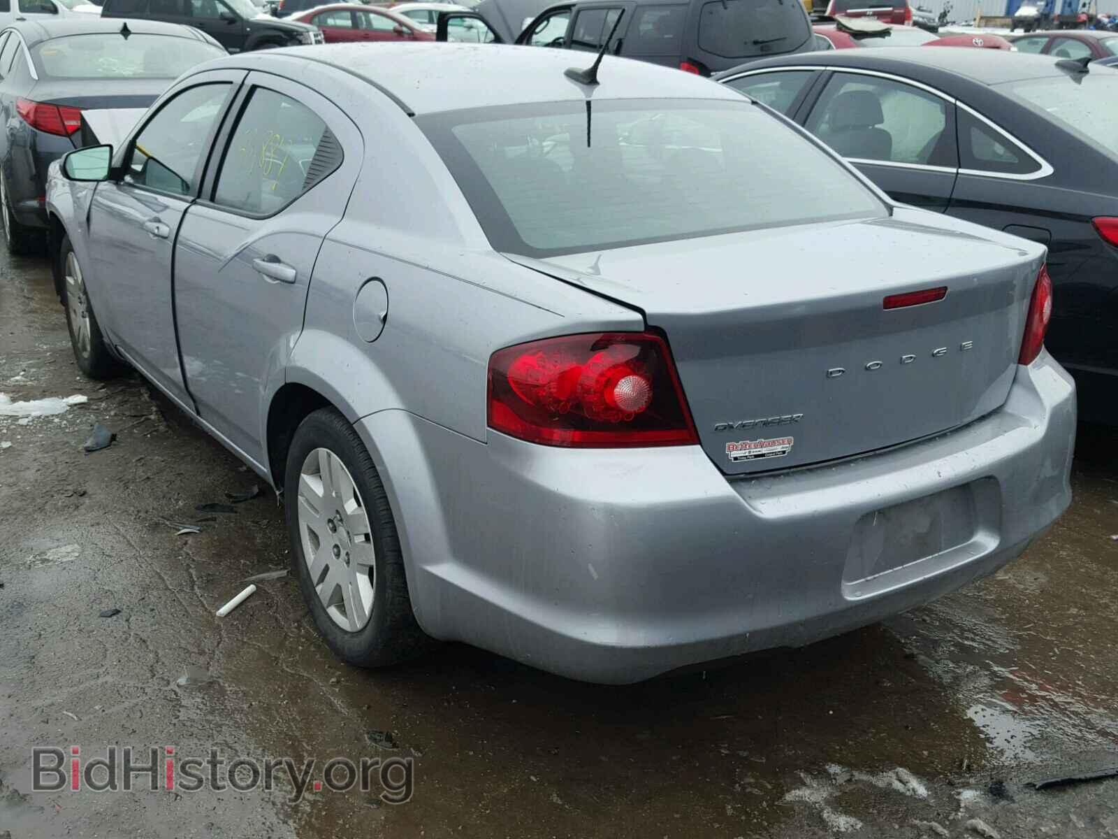 2014 DODGE AVENGER - VIN: 1C3CDZAB5EN174490 - Фото 3