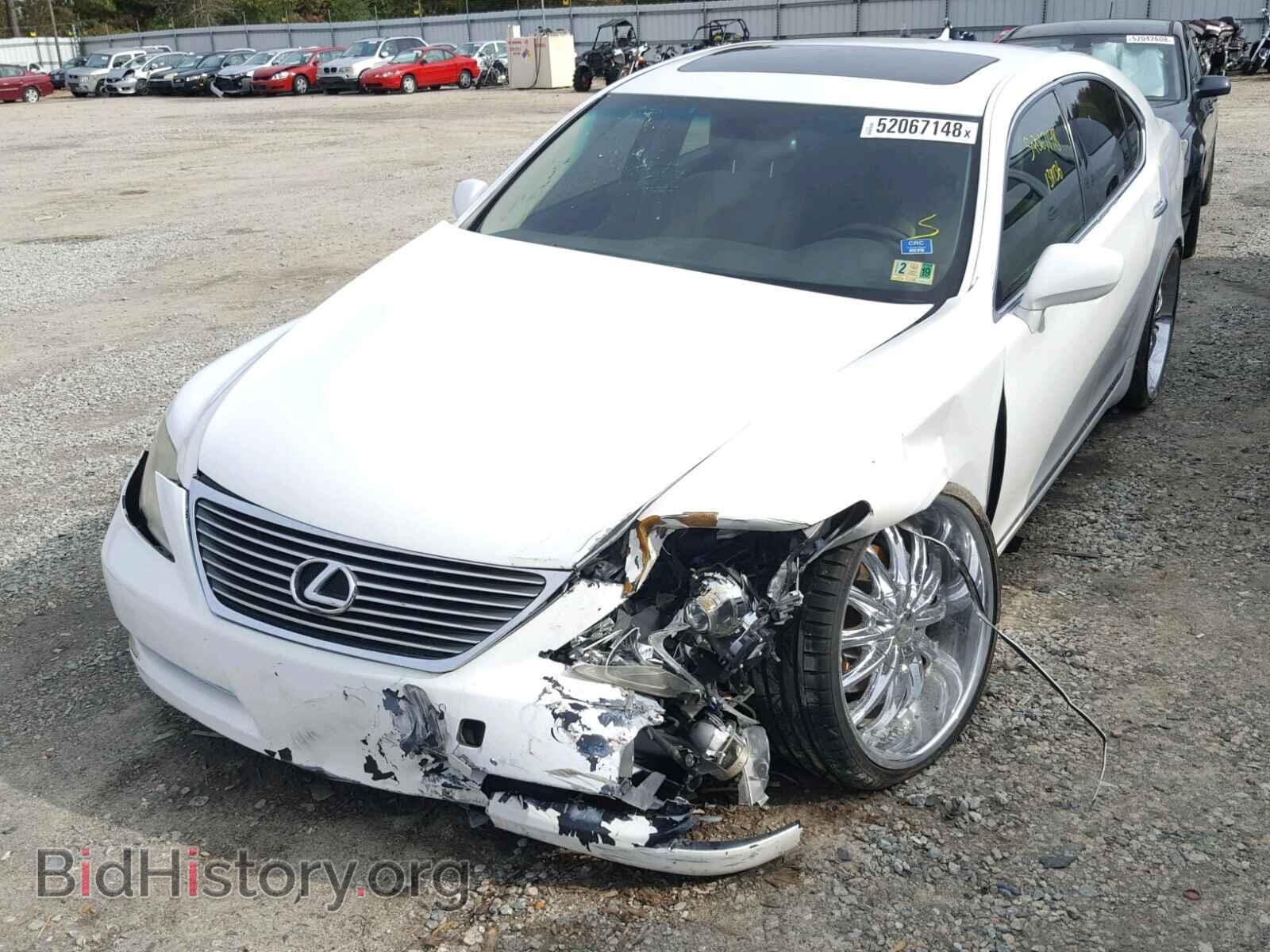 2007 LEXUS LS460 - VIN: JTHBL46F075040464 - Фото 2