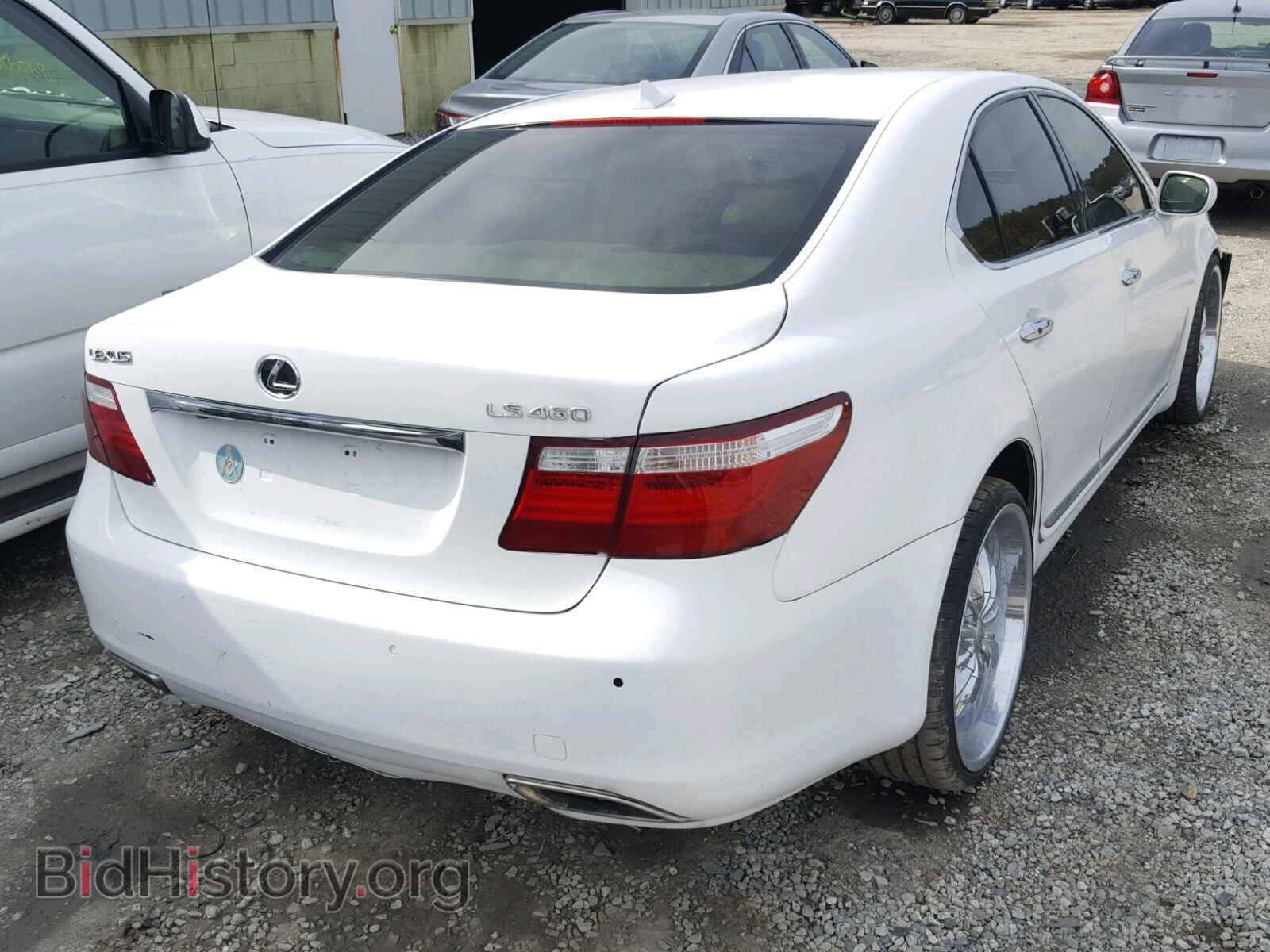 2007 LEXUS LS460 - VIN: JTHBL46F075040464 - Фото 4