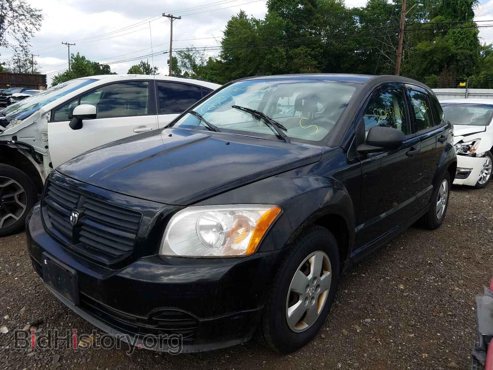 2007 DODGE CALIBER - VIN: 1B3HB28B77D243386 - Фото 2