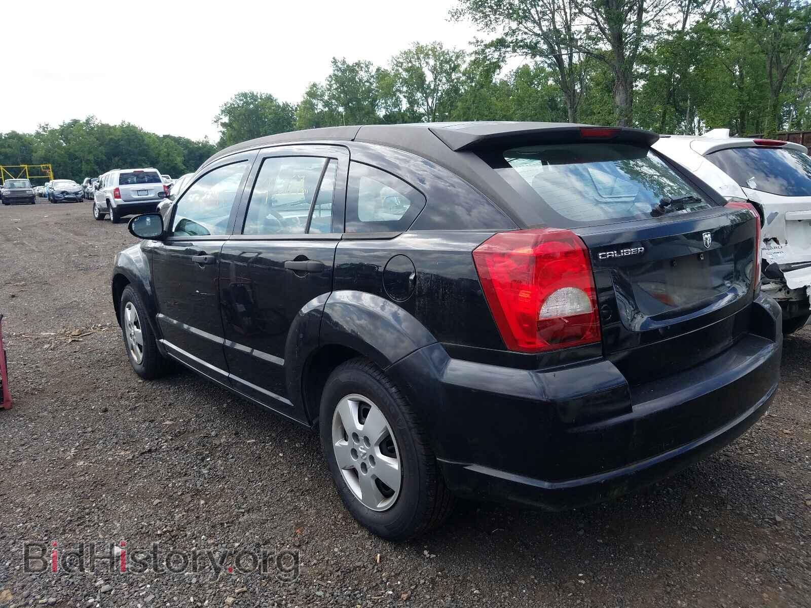 2007 DODGE CALIBER - VIN: 1B3HB28B77D243386 - Фото 3
