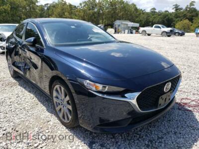 2020 Mazda 3 3 Select, синий — VIN JM1BPACL2L1166535, Copart