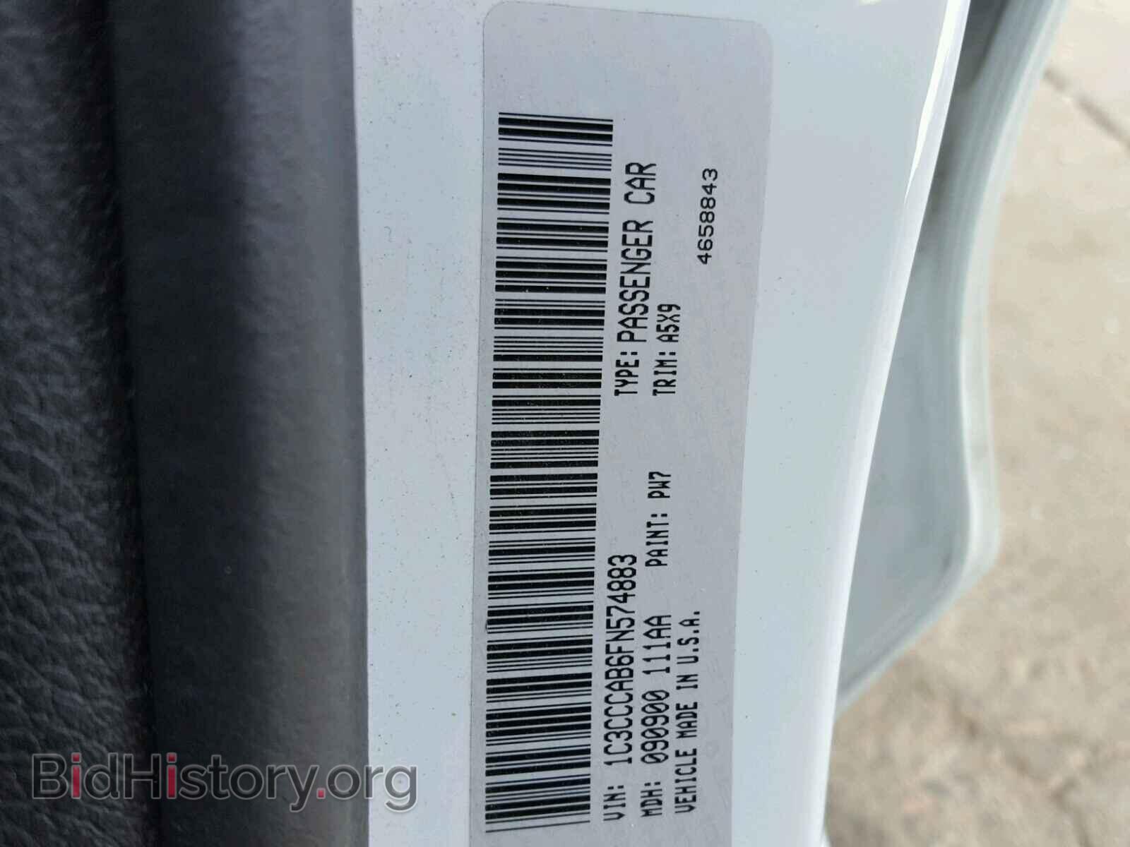 2015 CHRYSLER 200 - VIN: 1C3CCCAB6FN574883 - Photo 10