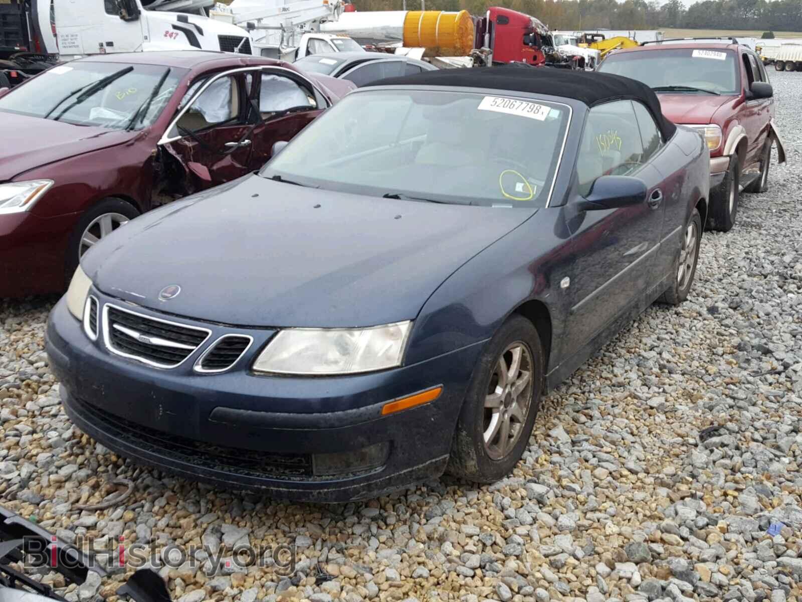 2007 SAAB 9 3 - VIN: YS3FD79Y576000933 - Фото 2