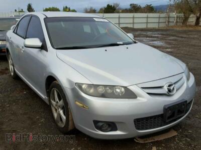2006 Mazda 6 6 I, серебристый — VIN 1YVHP80C665M23453, Copart