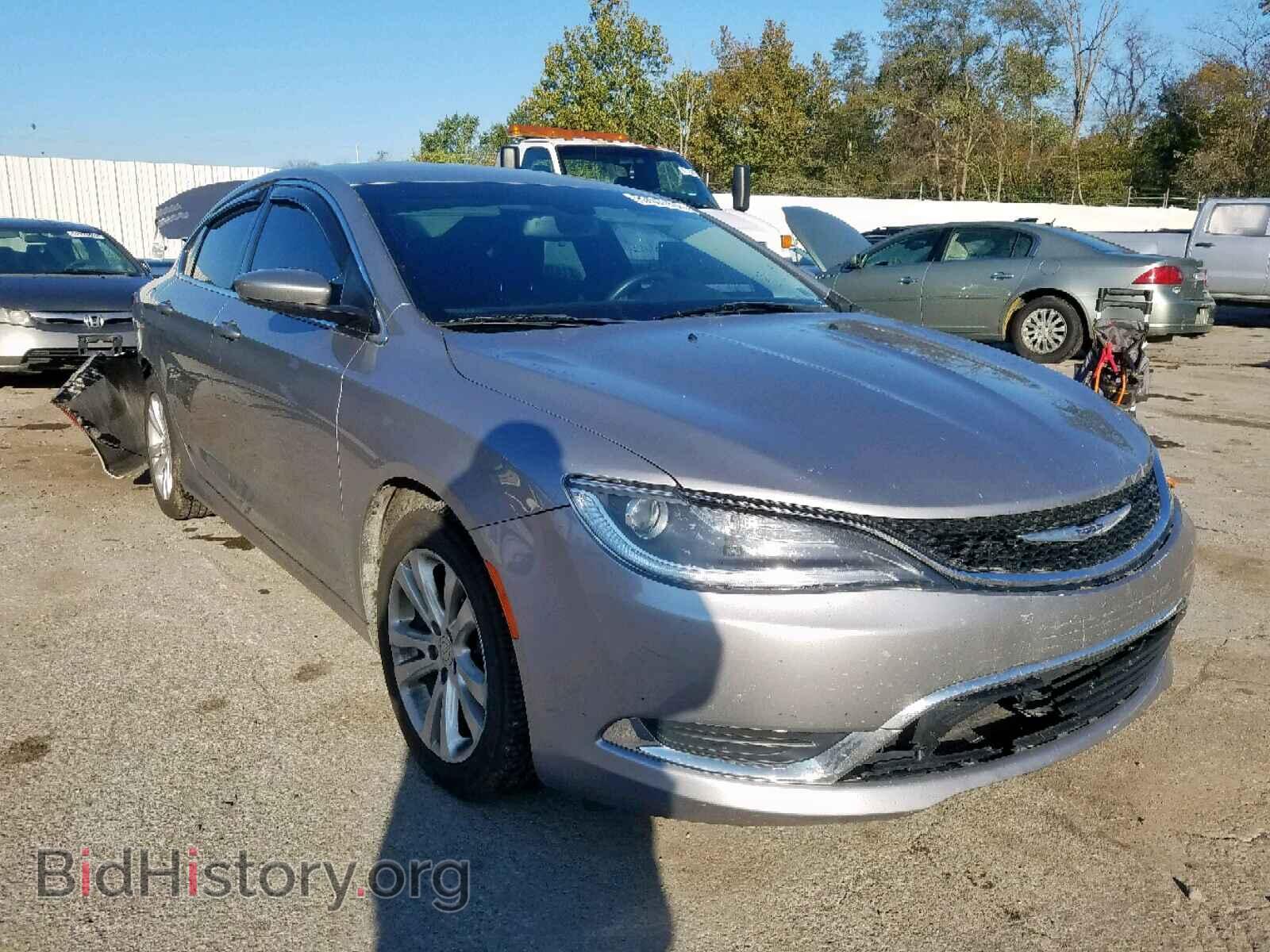 Фотография 1C3CCCAB5GN125874 - CHRYSLER 200 2016