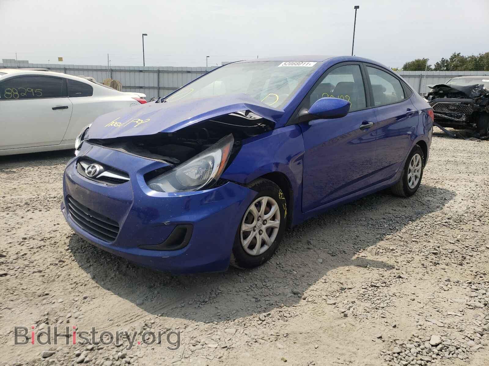 2013 HYUNDAI ACCENT - VIN: KMHCT4AE2DU369765 - Фото 2