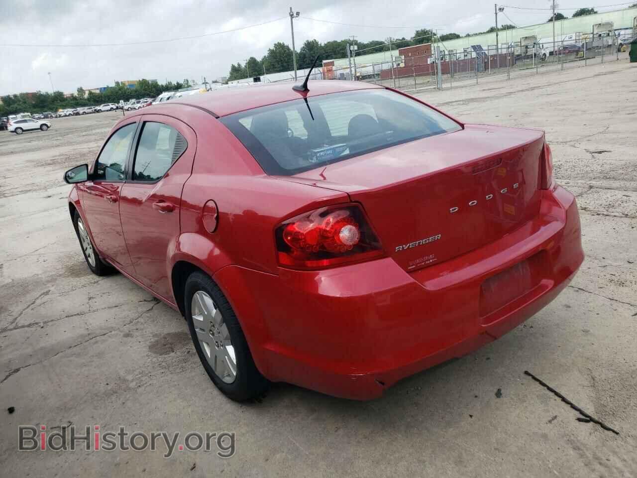 2012 DODGE AVENGER - VIN: 1C3CDZAB2CN165758 - Фото 3