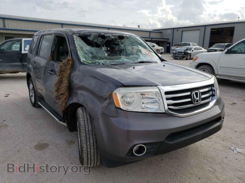 2014 Honda PILOT Pilot EX (VIN 5FNYF3H42EB024206) — photo 1 of 10, Copart, damage: top/roof