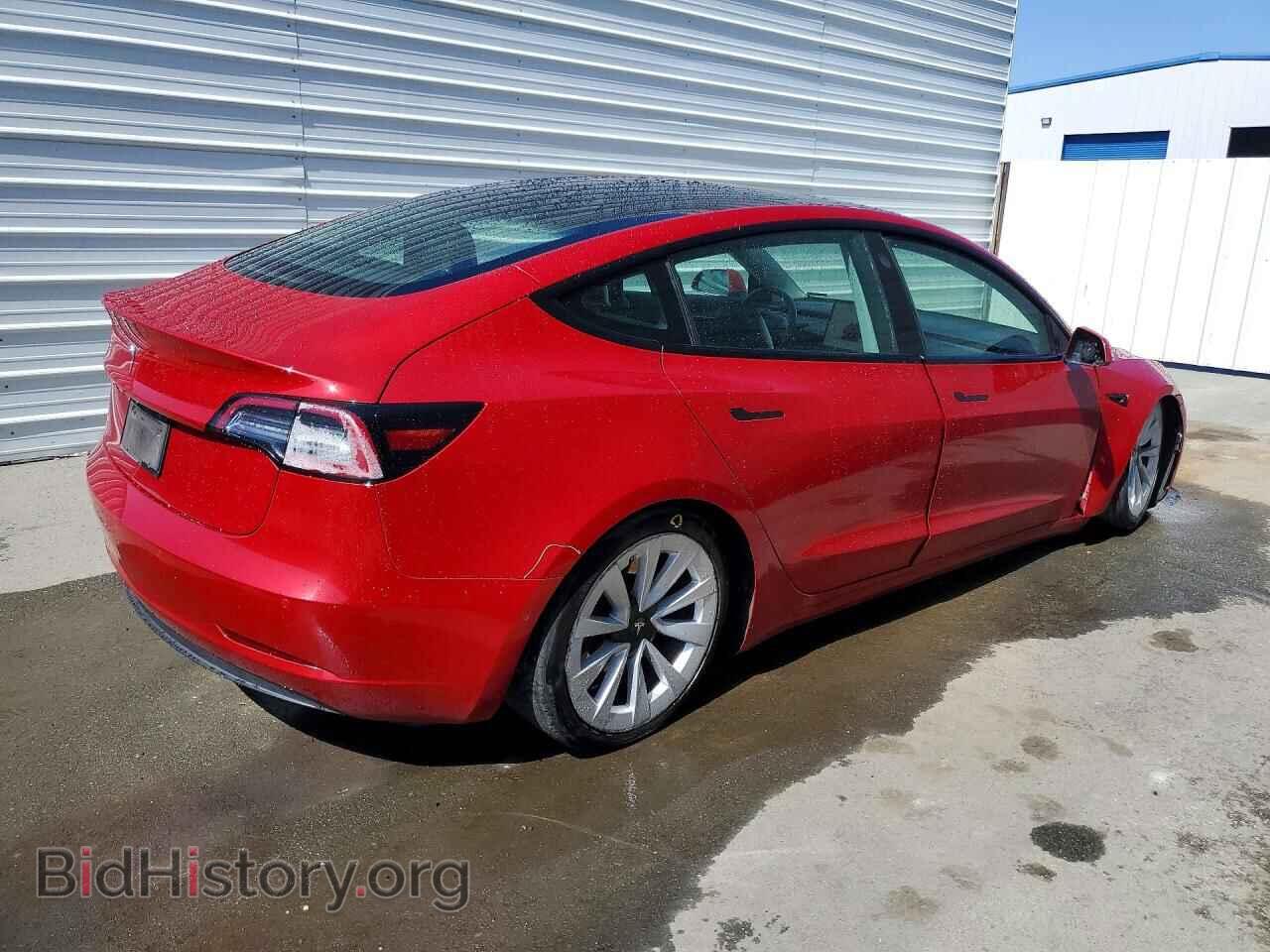 2022 TESLA MODEL 3 - VIN: 5YJ3E1EA2NF304218 - Фото 3