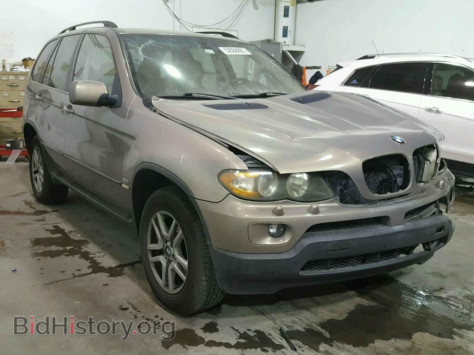Photo 5UXFA13586LY36245 - BMW X5 2006