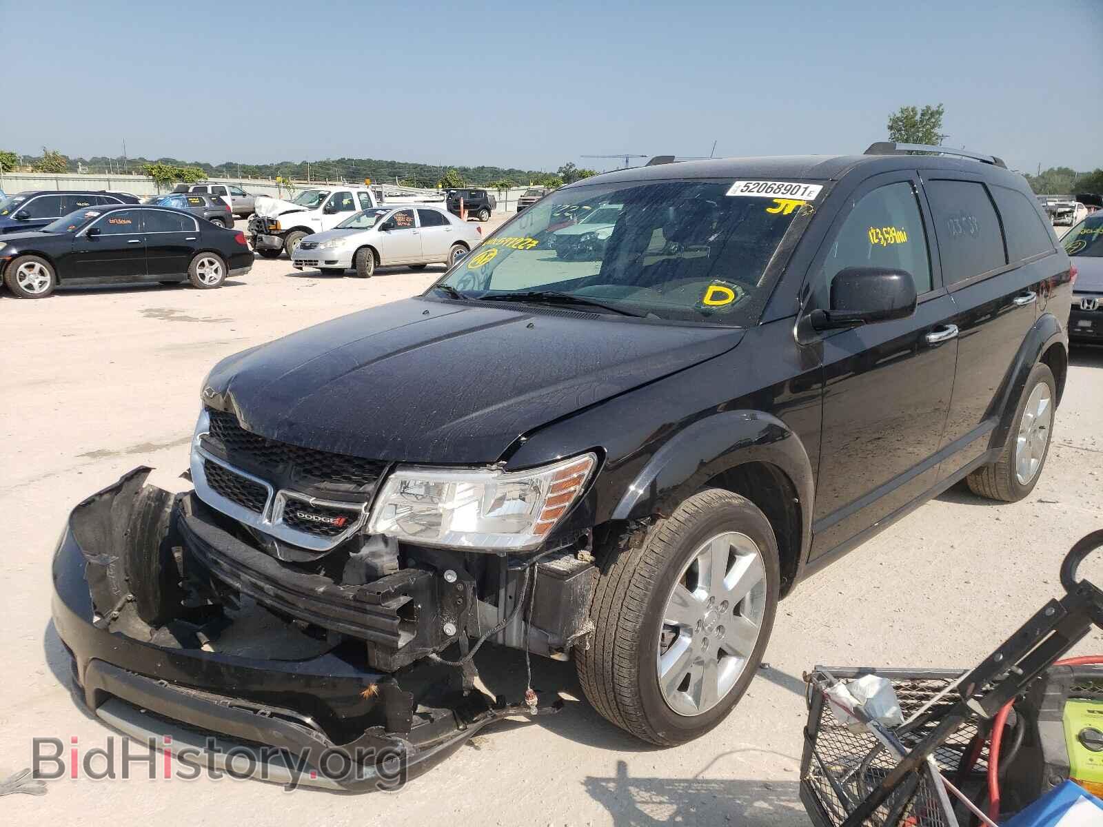 2013 DODGE JOURNEY - VIN: 3C4PDCDG1DT597227 - Фото 2